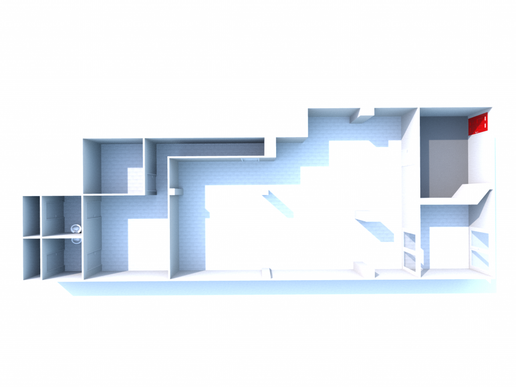 A louer : local commercial / professionnel d’environ 171 m² dans le centre-ville de CANTELEU